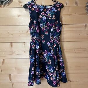 I’m in love with Derek Blue Floral Dress
